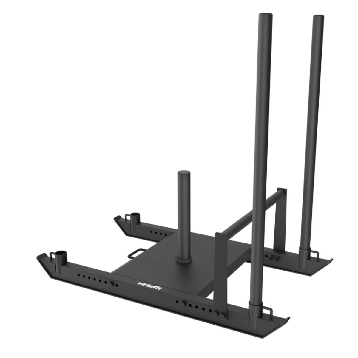 Luge D'entraînement VirtuFit Power Sled – Charge Max 250 Kg – Compatible Disques Olympiques – Pour Force Et Vitesse